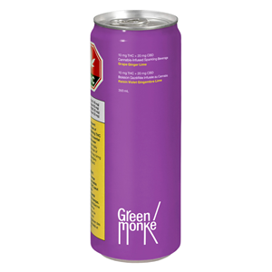 Green Monké - Grape Ginger Lime - Hybrid - 350ml