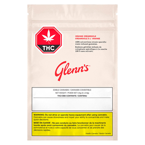 Glenn's - Orange Creamsicle Hash Rosin Sativa Soft Chews - 2 Pack