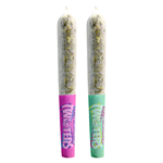 RIZZLERS - Twisters - Passion Plunge & Lime Frizz Infused Pre-Roll - Hybrid - 2x0.5g