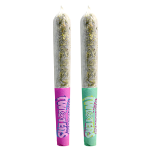 RIZZLERS - Twisters - Passion Plunge & Lime Frizz Infused Pre-Roll - Hybrid - 2x0.5g